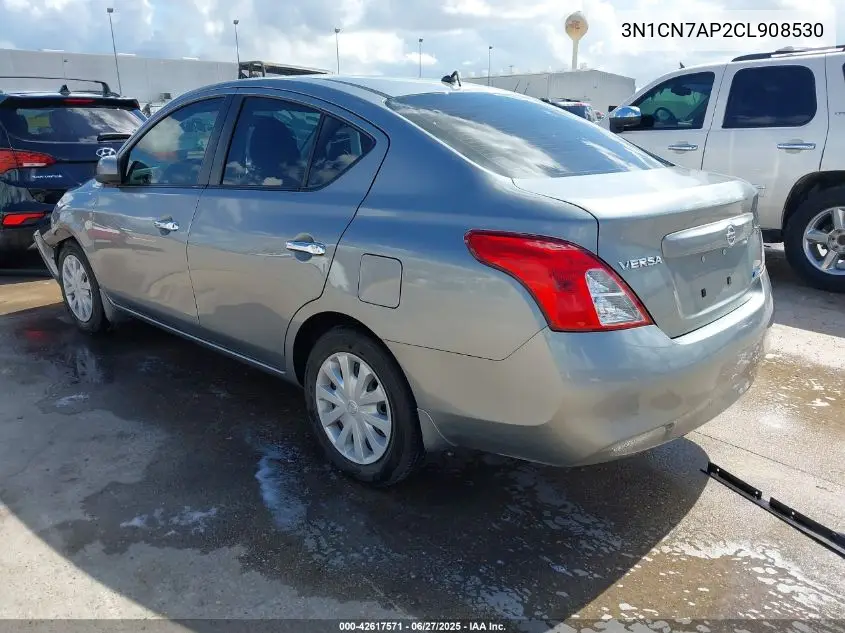 2012 Nissan Versa 1.6 Sv VIN: 3N1CN7AP2CL908530 Lot: 42617571