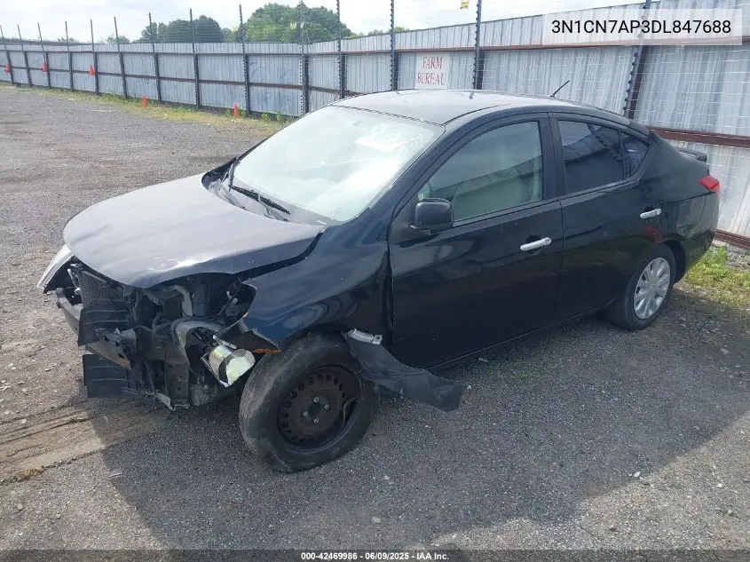 3n1cn7ap3dl847688 3N1CN7AP3DL847688 2013 Nissan Versa 1.6 Sv