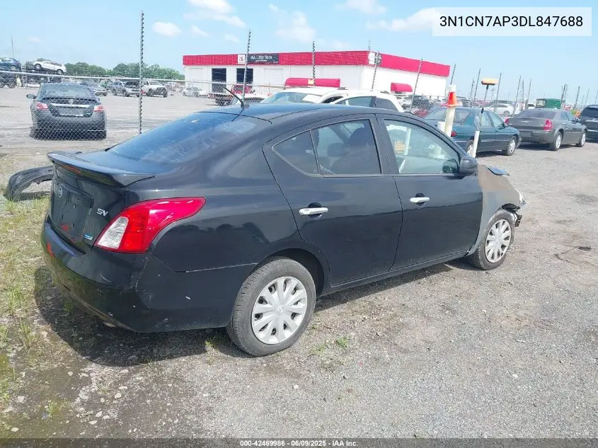 3n1cn7ap3dl847688 3N1CN7AP3DL847688 2013 Nissan Versa 1.6 Sv