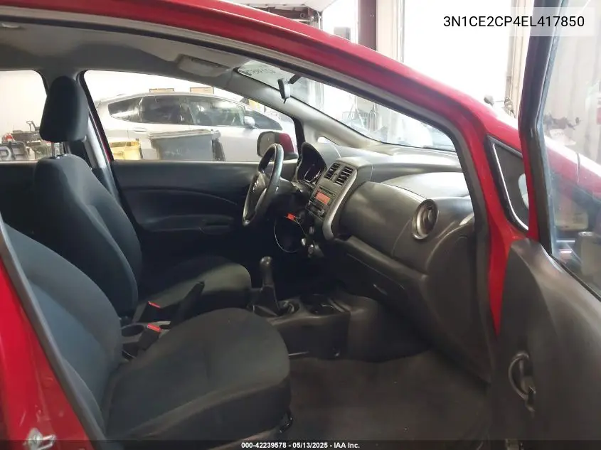 2014 Nissan Versa Note S (Sr) VIN: 3N1CE2CP4EL417850 Lot: 42239578