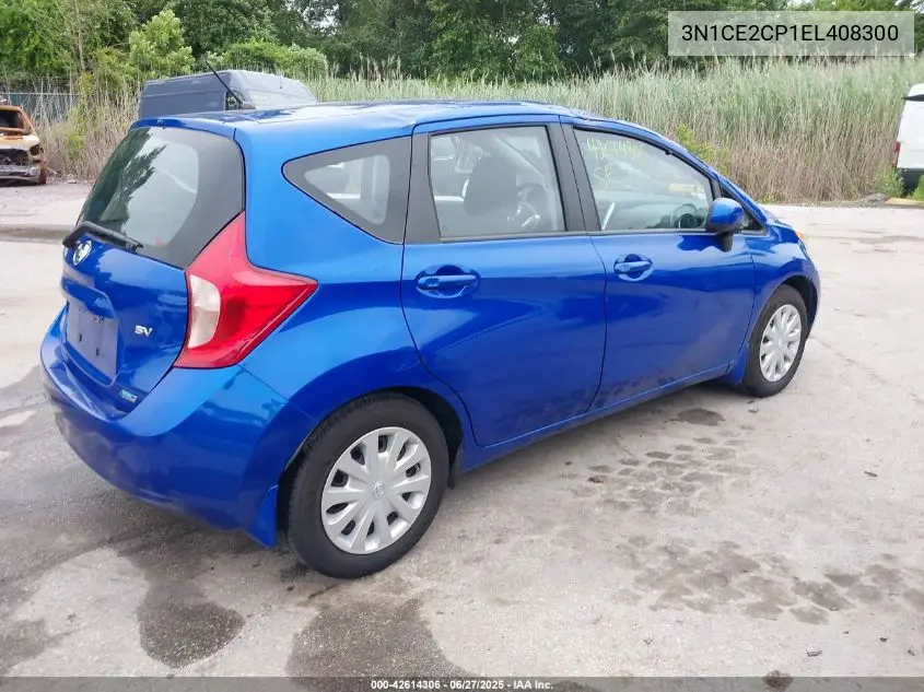 2014 Nissan Versa Note S (Sr)/S Plus/Sv VIN: 3N1CE2CP1EL408300 Lot: 42614306