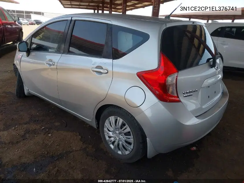 2014 Nissan Versa Note Sv VIN: 3N1CE2CP1EL376741 Lot: 42642777