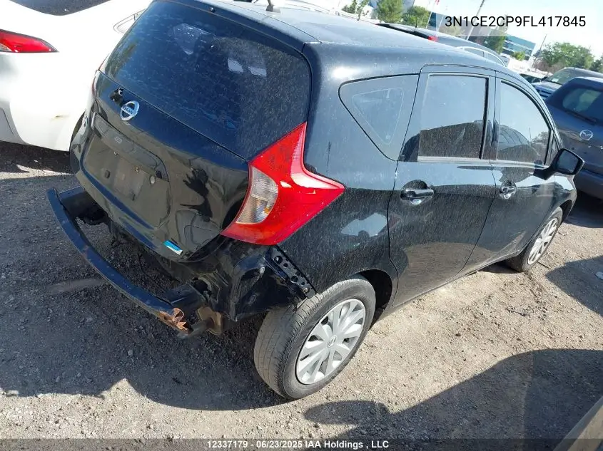 2015 Nissan Versa Note S/S Plus/Sv/Sl/Sr VIN: 3N1CE2CP9FL417845 Lot: 12337179