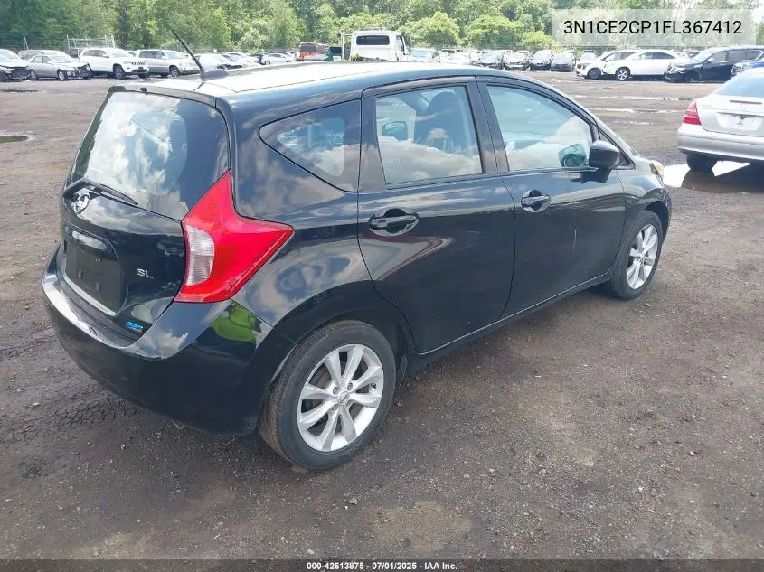 2015 Nissan Versa Note Sl VIN: 3N1CE2CP1FL367412 Lot: 42613875