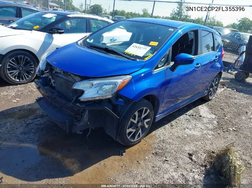 2015 Nissan Versa Note Sr VIN: 3N1CE2CP2FL355396 Lot: 42634777
