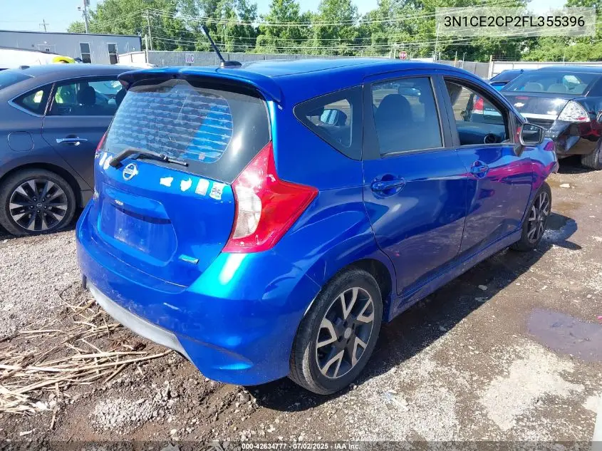 2015 Nissan Versa Note Sr VIN: 3N1CE2CP2FL355396 Lot: 42634777