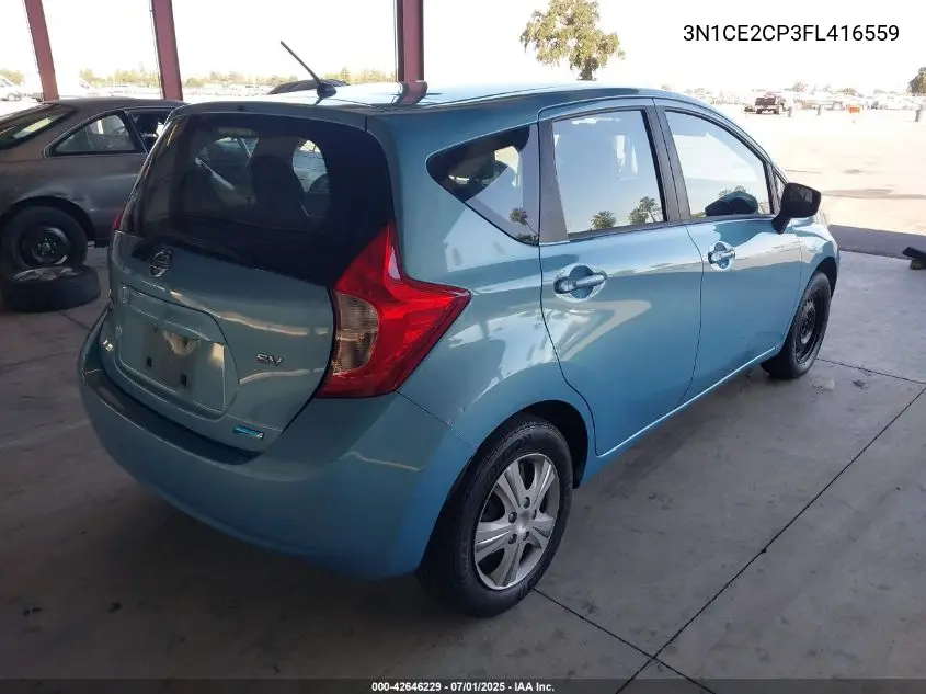 2015 Nissan Versa Note S (Sr)/S Plus/Sl/Sr/Sv VIN: 3N1CE2CP3FL416559 Lot: 42646229