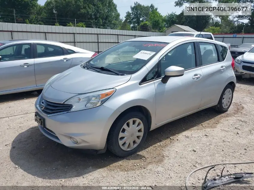 2016 Nissan Versa Note S (Sr)/S Plus/Sl/Sr/Sv VIN: 3N1CE2CP4GL396677 Lot: 42606451