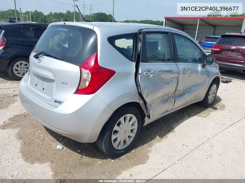 2016 Nissan Versa Note S (Sr)/S Plus/Sl/Sr/Sv VIN: 3N1CE2CP4GL396677 Lot: 42606451