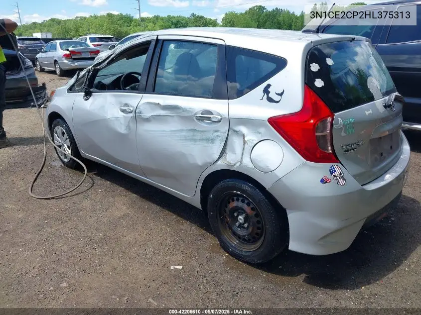 2017 Nissan Versa Note Sv VIN: 3N1CE2CP2HL375313 Lot: 42206610