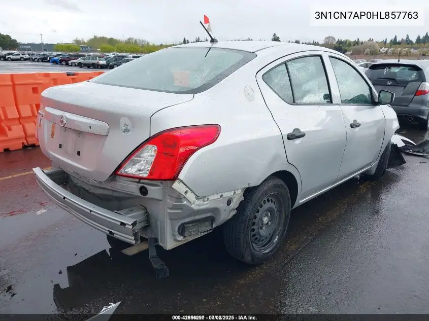 3N1CN7AP0HL857763 2017 Nissan Versa 1.6 S