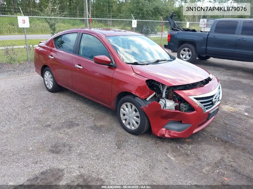 3n1cn7ap4kl879076 3N1CN7AP4KL879076 2019 Nissan Versa 1.6 Sv
