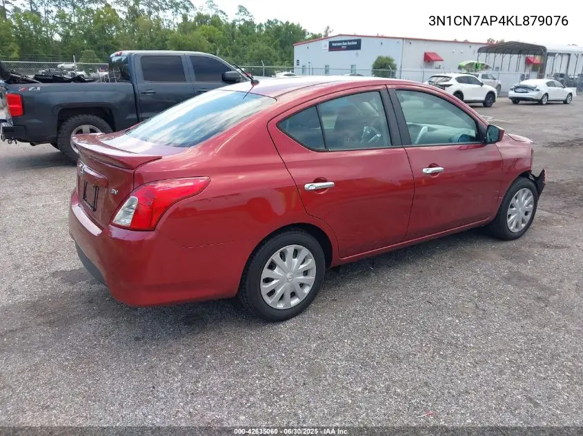 3n1cn7ap4kl879076 3N1CN7AP4KL879076 2019 Nissan Versa 1.6 Sv