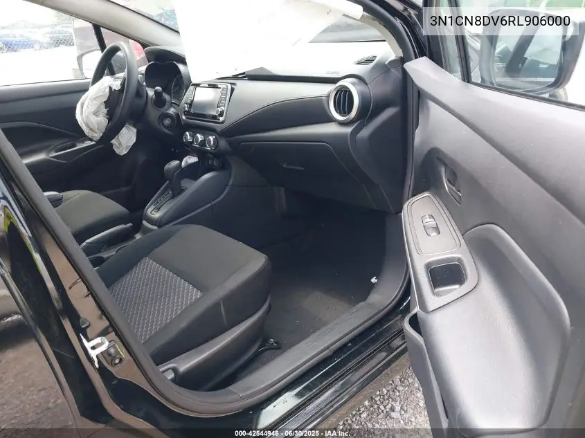 2024 Nissan Versa 1.6 S VIN: 3N1CN8DV6RL906000 Lot: 42544946