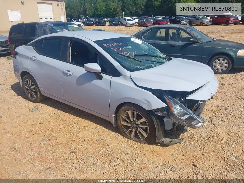 2024 Nissan Versa 1.6 Sv VIN: 3N1CN8EV1RL870800 Lot: 42626788
