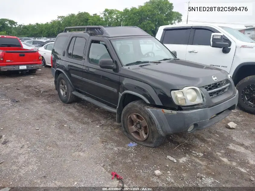 2002 Nissan Xterra Se VIN: 5N1ED28T82C589476 Lot: 42235647