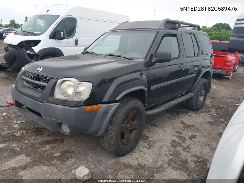 2002 Nissan Xterra Se VIN: 5N1ED28T82C589476 Lot: 42235647