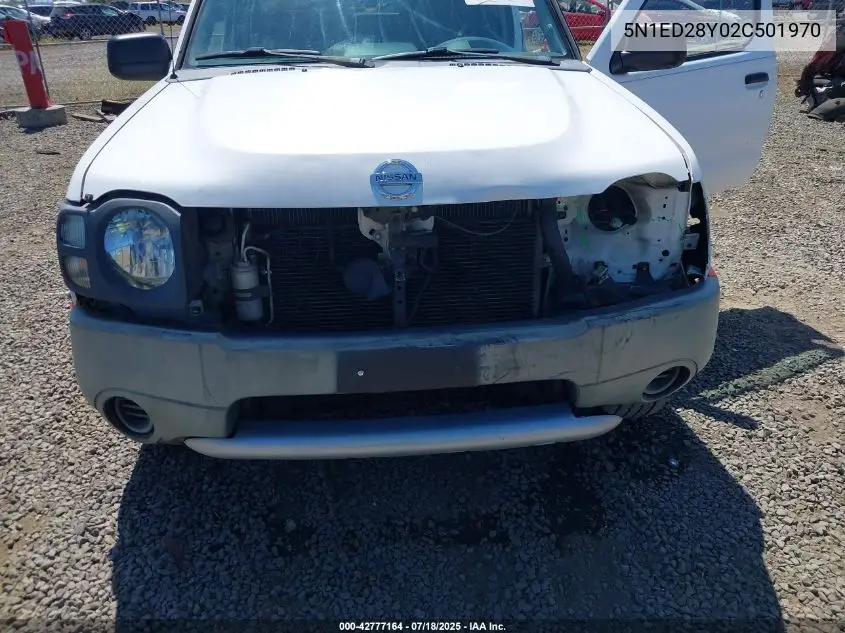 2002 Nissan Xterra Xe VIN: 5N1ED28Y02C501970 Lot: 42777164