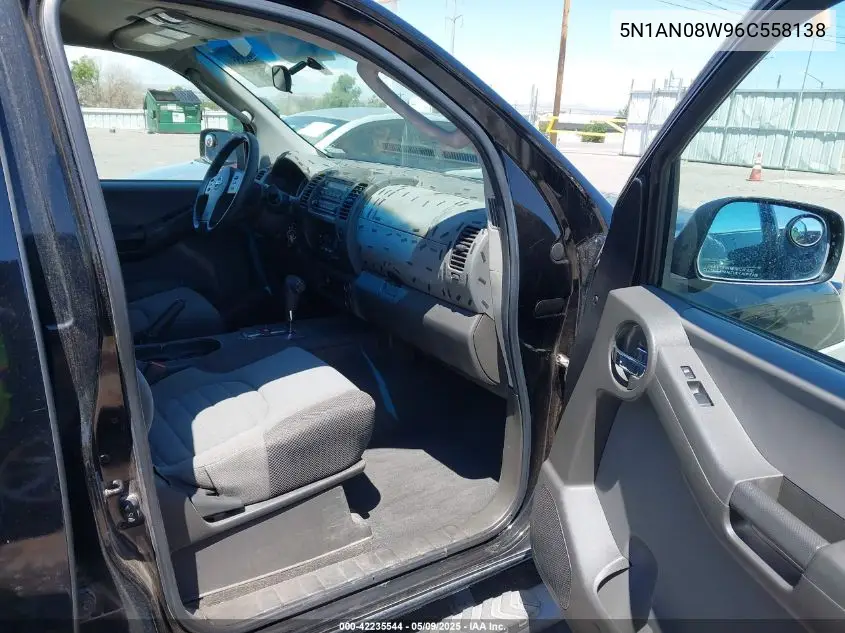 2006 Nissan Xterra Se VIN: 5N1AN08W96C558138 Lot: 42235544