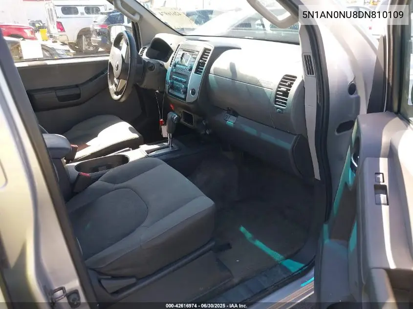 2013 Nissan Xterra S VIN: 5N1AN0NU8DN810109 Lot: 42616974