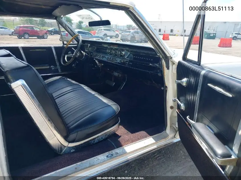 1963 Pontiac Bonneville Can VIN: 00000863L51113 Lot: 42616794