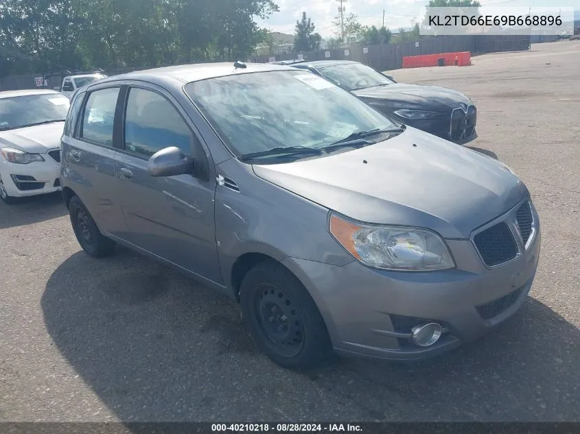 2009 Pontiac G3 VIN: KL2TD66E69B668896 Lot: 40210218