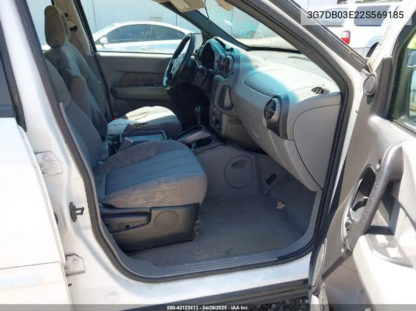 2002 Pontiac Aztek VIN: 3G7DB03E22S569185 Lot: 42122413