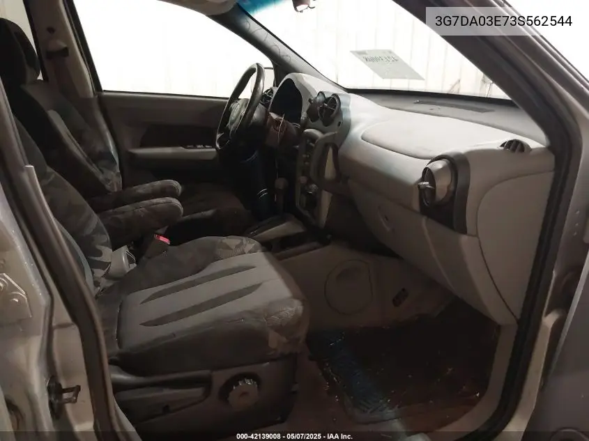 2003 Pontiac Aztek VIN: 3G7DA03E73S562544 Lot: 42139008