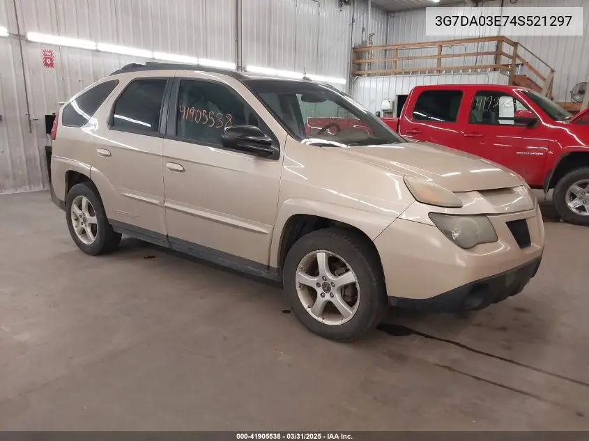 2004 Pontiac Aztek VIN: 3G7DA03E74S521297 Lot: 41905538