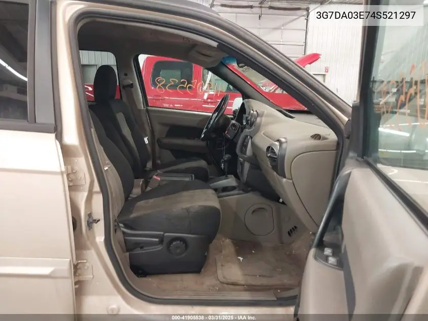 2004 Pontiac Aztek VIN: 3G7DA03E74S521297 Lot: 41905538