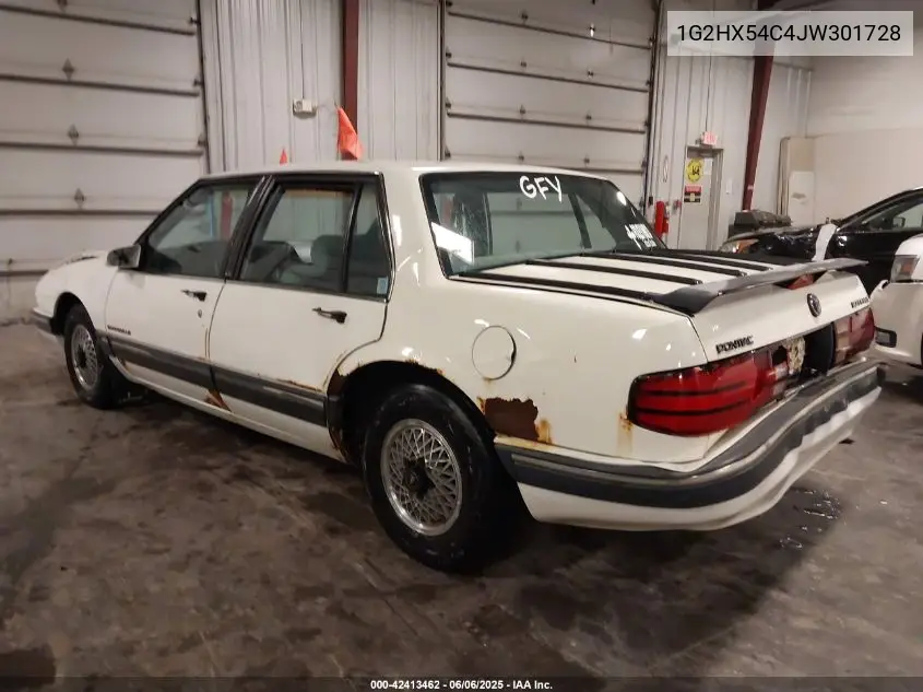 1988 Pontiac Bonneville Le VIN: 1G2HX54C4JW301728 Lot: 42413462