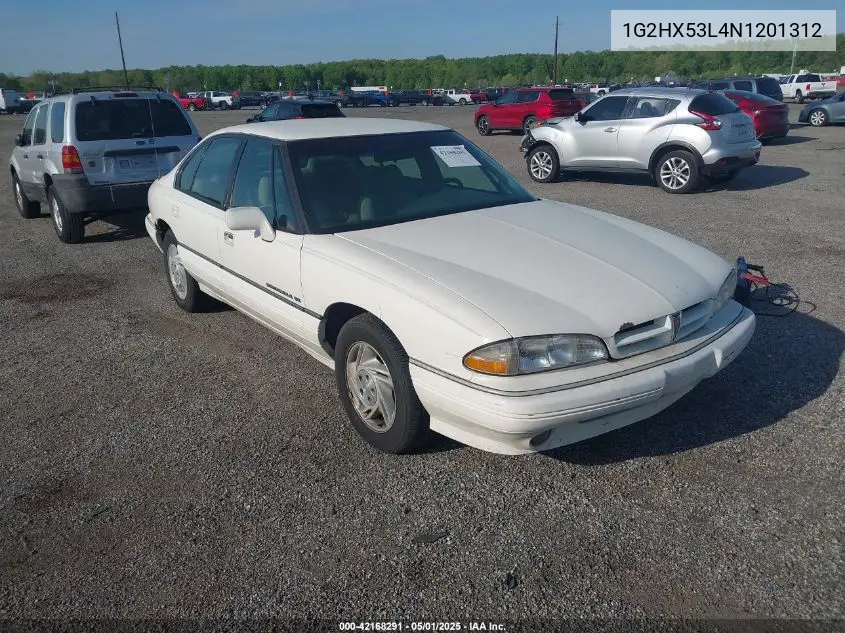1992 Pontiac Bonneville Se VIN: 1G2HX53L4N1201312 Lot: 42168291
