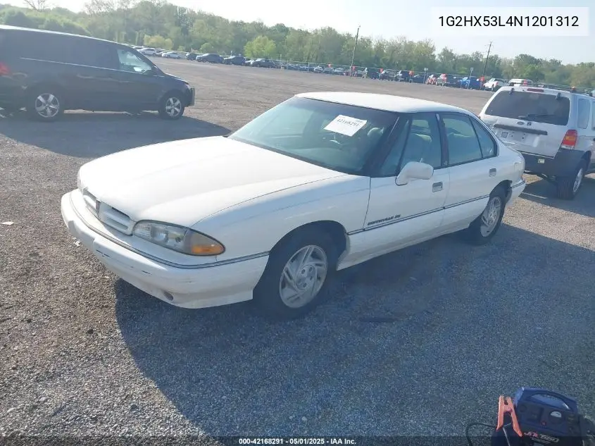 1992 Pontiac Bonneville Se VIN: 1G2HX53L4N1201312 Lot: 42168291