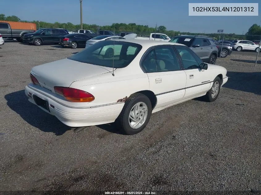 1992 Pontiac Bonneville Se VIN: 1G2HX53L4N1201312 Lot: 42168291