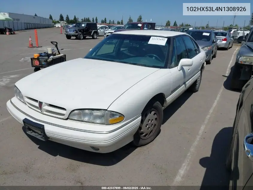 1992 Pontiac Bonneville Se VIN: 1G2HX53L4N1308926 Lot: 42337699
