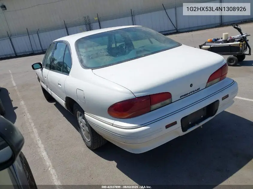 1992 Pontiac Bonneville Se VIN: 1G2HX53L4N1308926 Lot: 42337699
