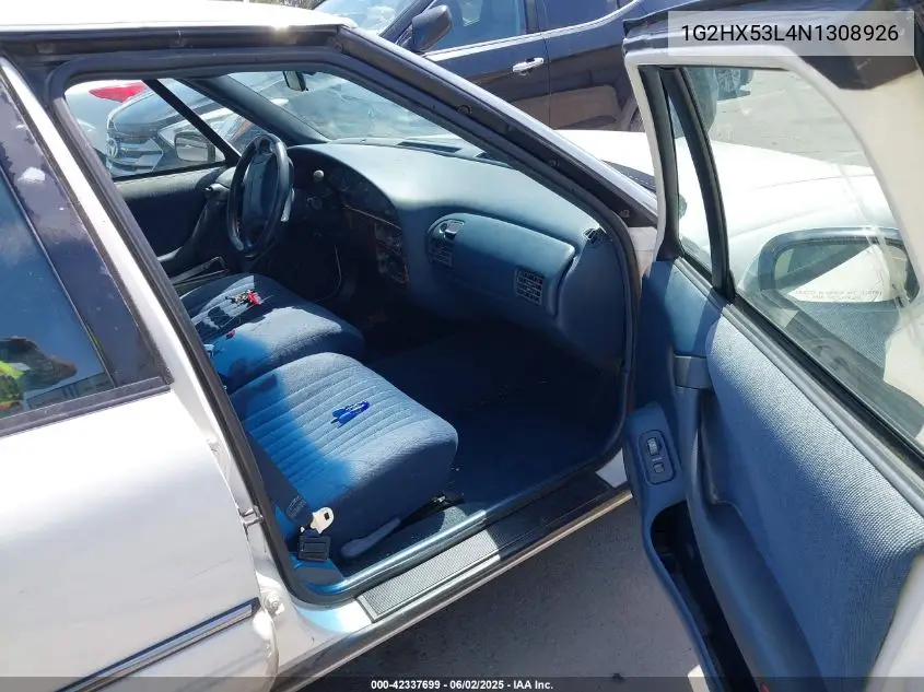 1992 Pontiac Bonneville Se VIN: 1G2HX53L4N1308926 Lot: 42337699
