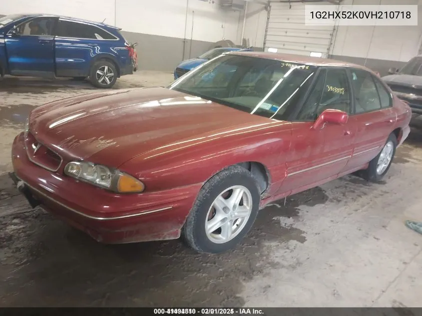 1997 Pontiac Bonneville Se VIN: 1G2HX52K0VH210718 Lot: 41494810