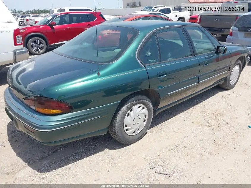 1997 Pontiac Bonneville Se VIN: 1G2HX52K3VH266314 Lot: 42270685