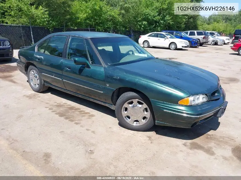 1997 Pontiac Bonneville Se VIN: 1G2HX52K6VH226146 Lot: 42550933