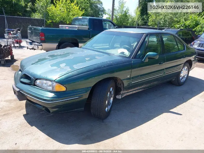 1997 Pontiac Bonneville Se VIN: 1G2HX52K6VH226146 Lot: 42550933