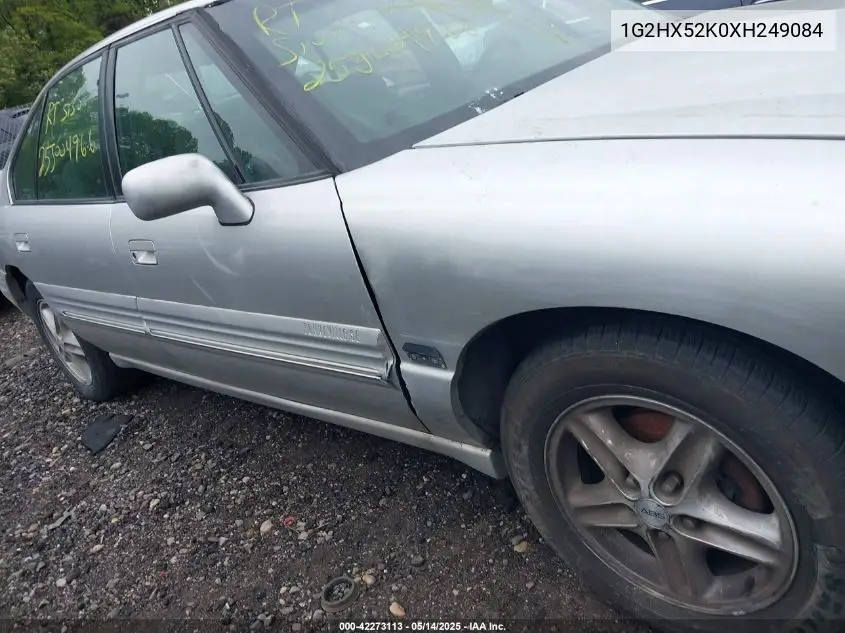 1999 Pontiac Bonneville Se VIN: 1G2HX52K0XH249084 Lot: 42273113