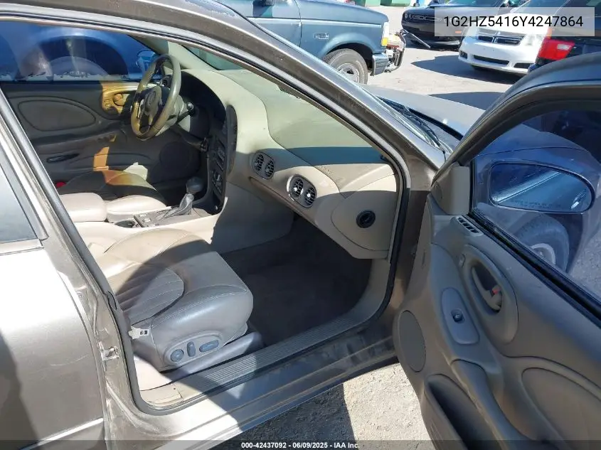 2000 Pontiac Bonneville Ssei VIN: 1G2HZ5416Y4247864 Lot: 42437092