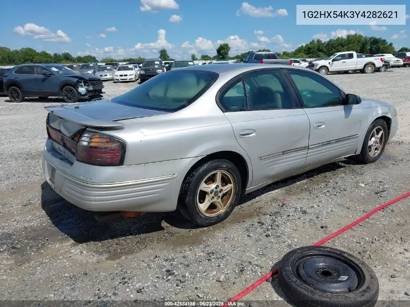 2000 Pontiac Bonneville Se VIN: 1G2HX54K3Y4282621 Lot: 42584186