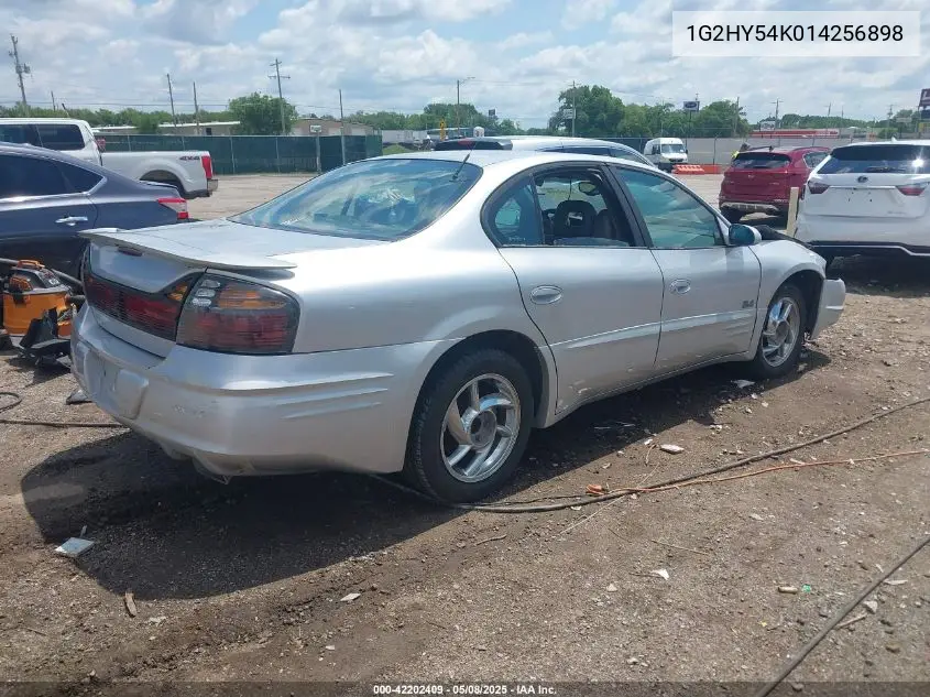 2001 Pontiac Bonneville Sle VIN: 1G2HY54K014256898 Lot: 42202409