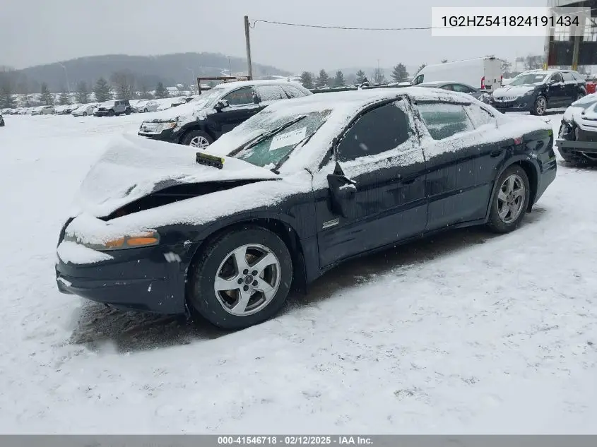 2002 Pontiac Bonneville Ssei VIN: 1G2HZ541824191434 Lot: 41546718