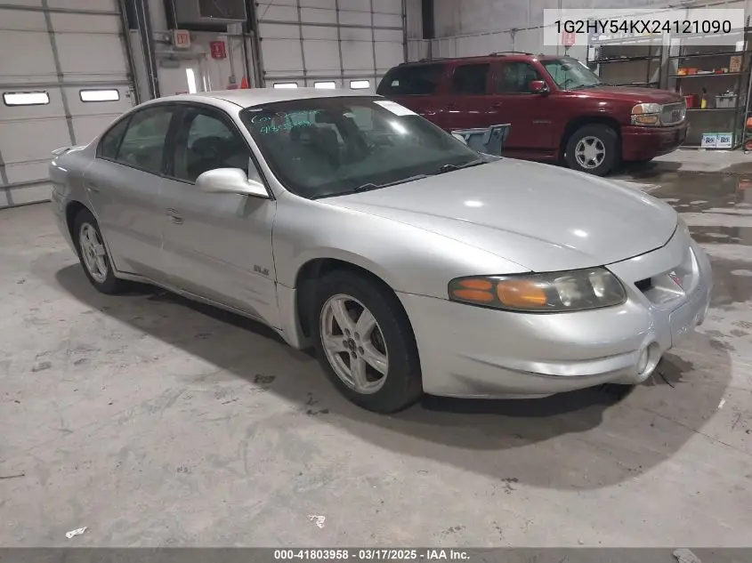 2002 Pontiac Bonneville Sle VIN: 1G2HY54KX24121090 Lot: 41803958