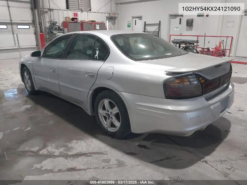 2002 Pontiac Bonneville Sle VIN: 1G2HY54KX24121090 Lot: 41803958