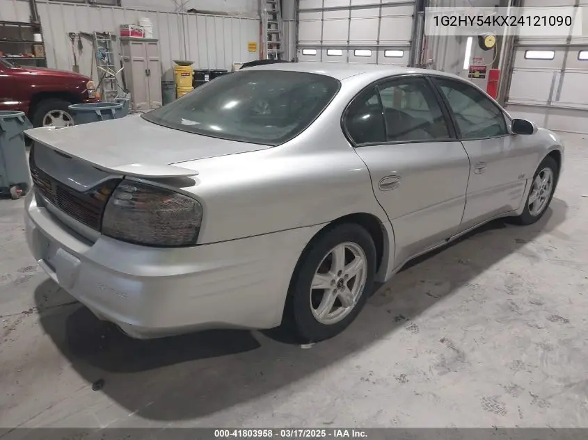 2002 Pontiac Bonneville Sle VIN: 1G2HY54KX24121090 Lot: 41803958
