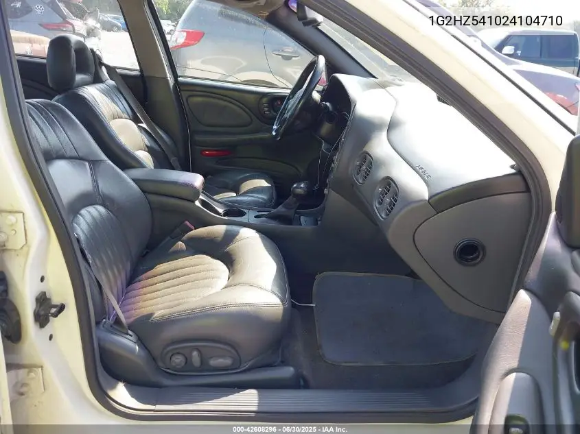 2002 Pontiac Bonneville Ssei VIN: 1G2HZ541024104710 Lot: 42608296